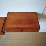Pair of wall bedside tables
