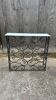 Wrought iron console