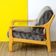 Fauteuil vintage 74 cm