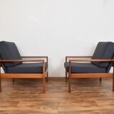 Pair of teak Armchair, 1970s
