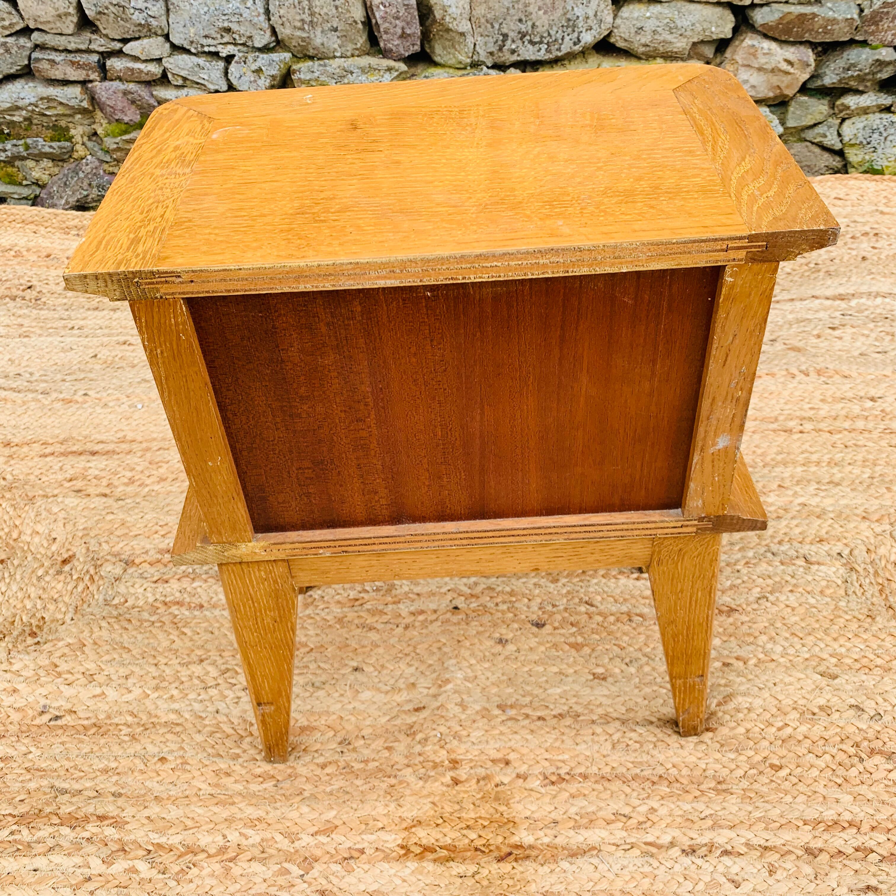 Vintage bedside table