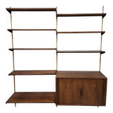 Kai Kristiansen rosewood modular shelf system, Denmark 1960s