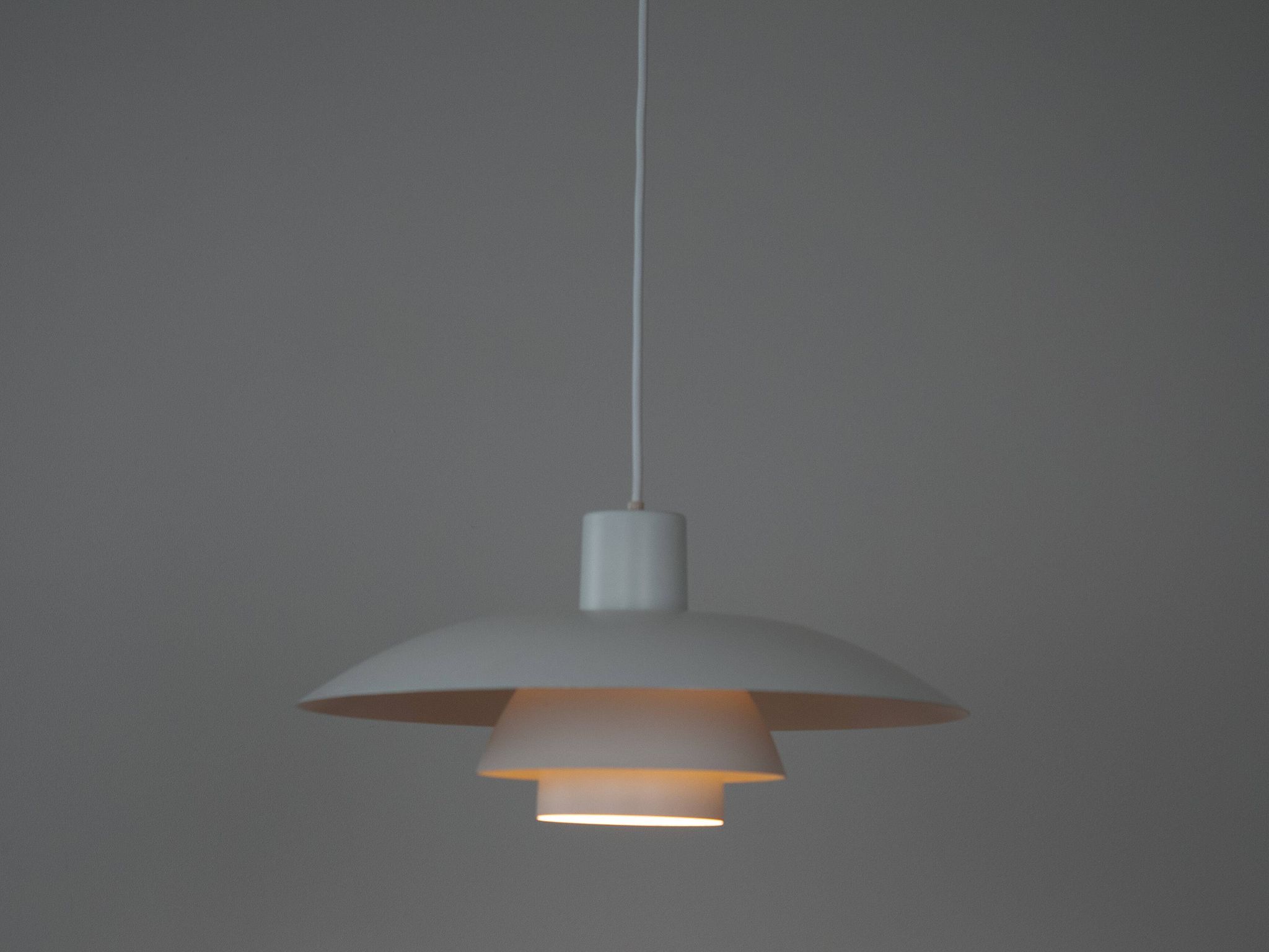 Danish vintage pendant lamp PH 4/3 by Poul Henningsen, Louis Poulsen, 1966