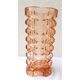 70's thick glass vase