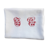 Tablecloth with central TC monogram