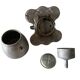 Vintage Irmel Omegna espresso coffee maker from around 1960.