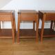 Tabouret/chevet chêne reconstruction