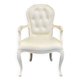 Fauteuil cabriolet de style Louis XV moderne
