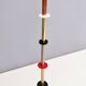 Orange Glass, Brass, Copper and Metal Floor Lamp by Carmelo La Gaipa, 2019