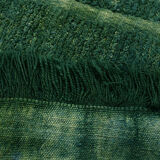 3x3 square green vintage rug 94x105cm