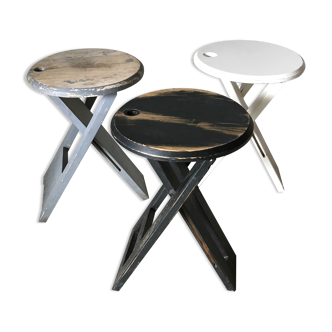 Set of three Adrian Reed stools