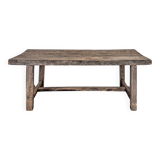 Solid oak farmhouse table