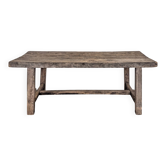 Table de ferme en chêne massif