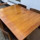 Ensemble de salle à manger vintage Lubke 8 pièces