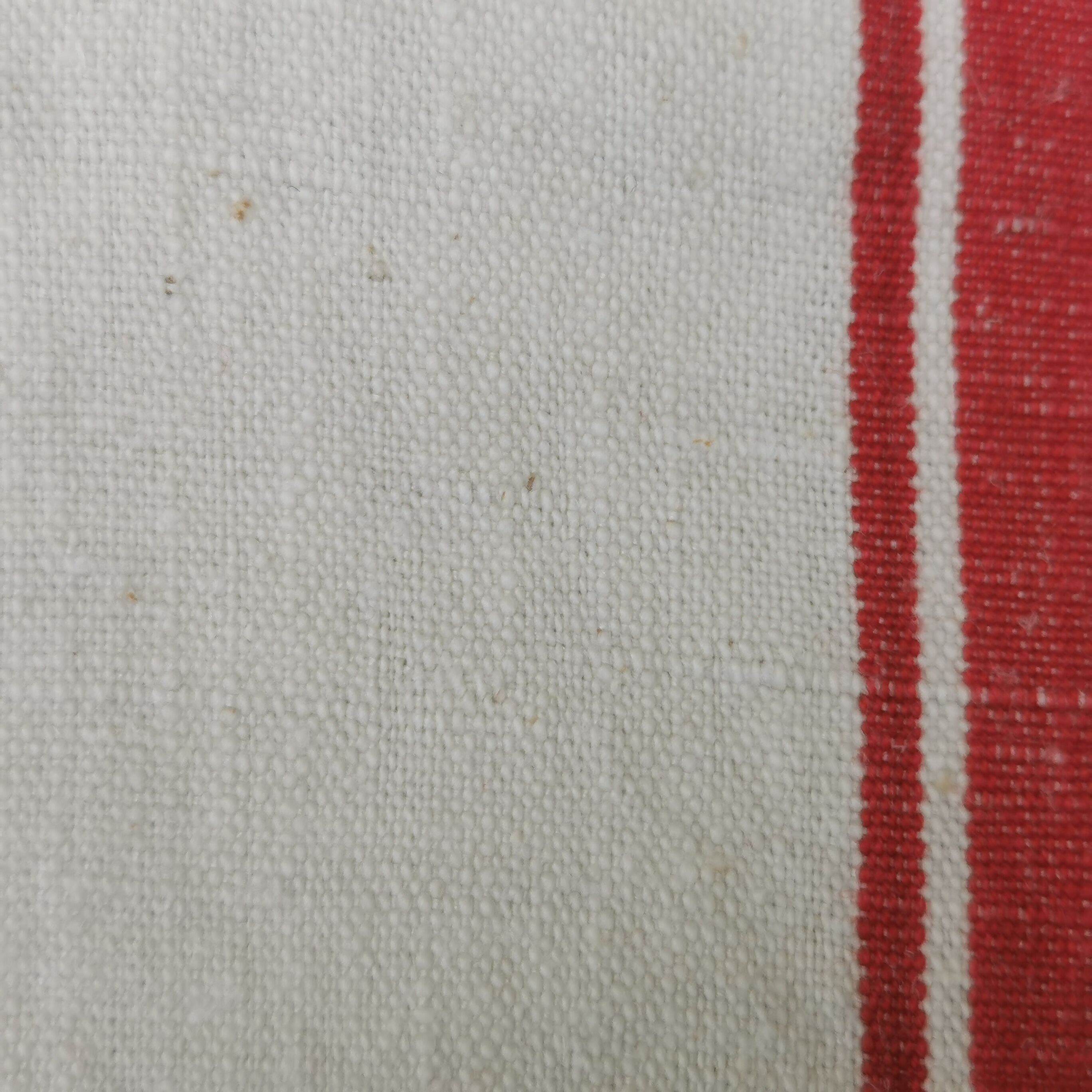 5 old monogrammed tea towels