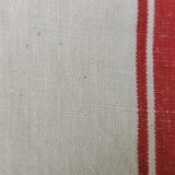 5 old monogrammed tea towels