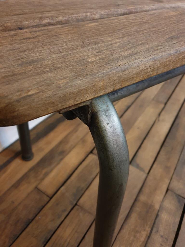 Locker room bench