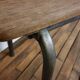 Locker room bench