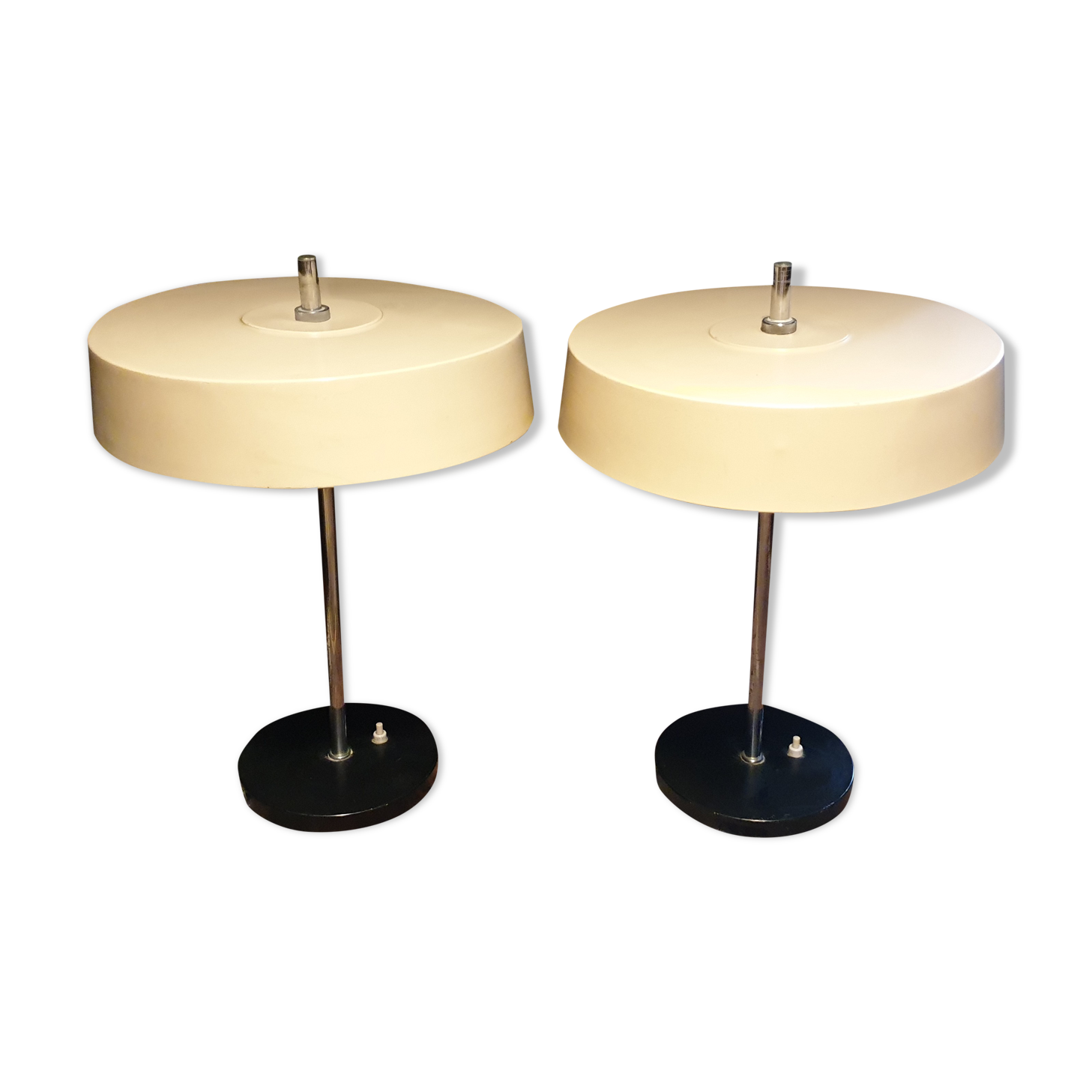 Paire de lampes desing 60/70