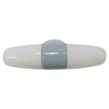 Double Bauhaus Wall Light Grey Wilhelm Wagenfeld by Linder Germany, 1950