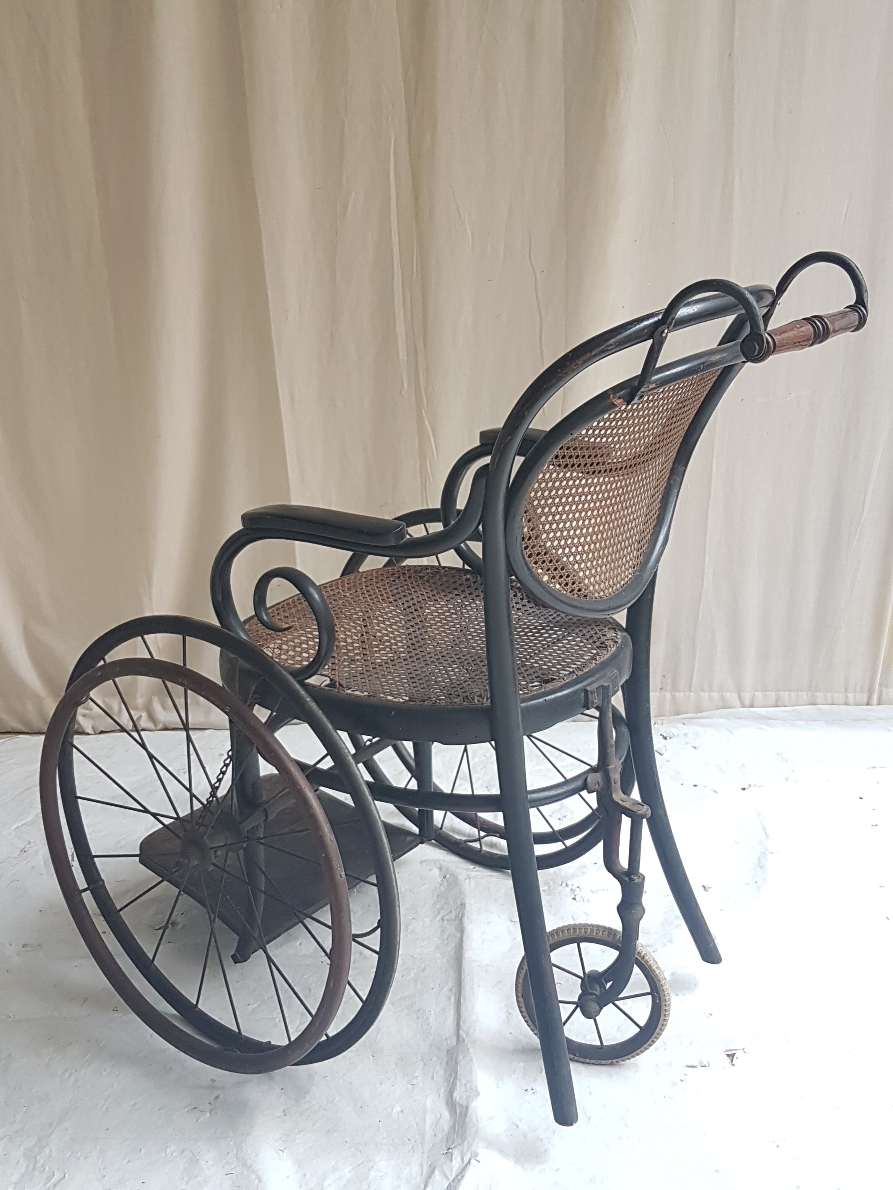 Former wheelchair signed "Josef Hofmann" in Vienna