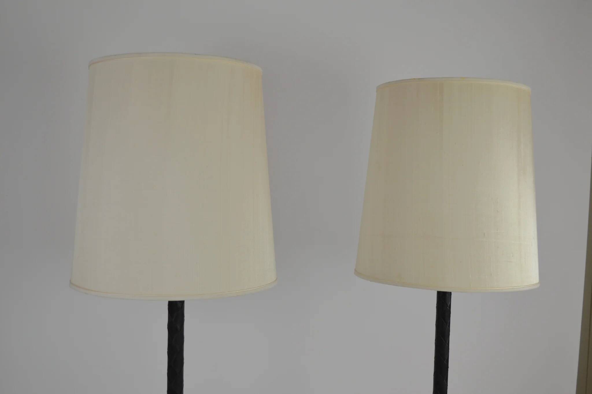A Pair Of “Flet” Floor Lamps by Jo Hammerborg for Fog & Mørup, Denmark – 1960s