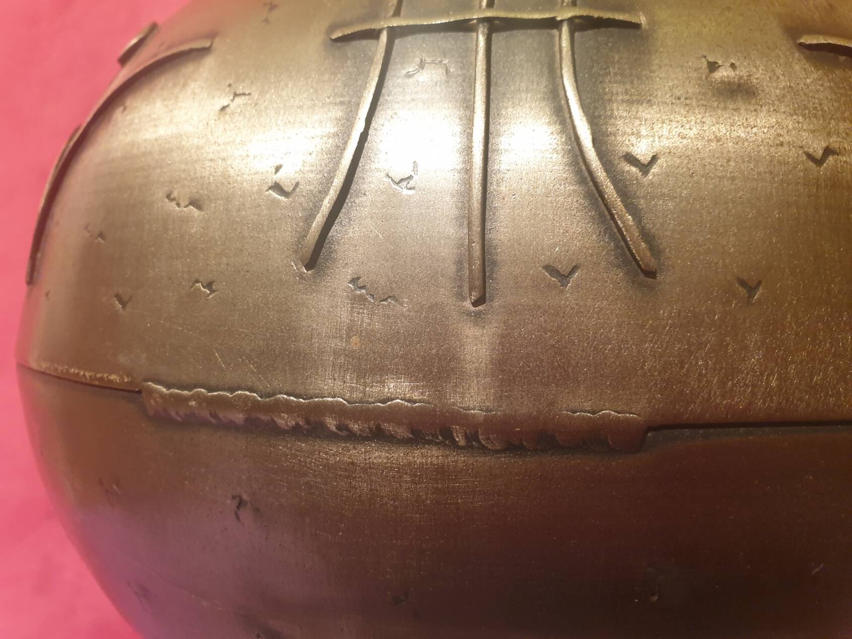 Large designer metal living room lamp