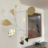 Modernista mobile brass 65 x 70 cm