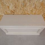 old solid wood bench chest