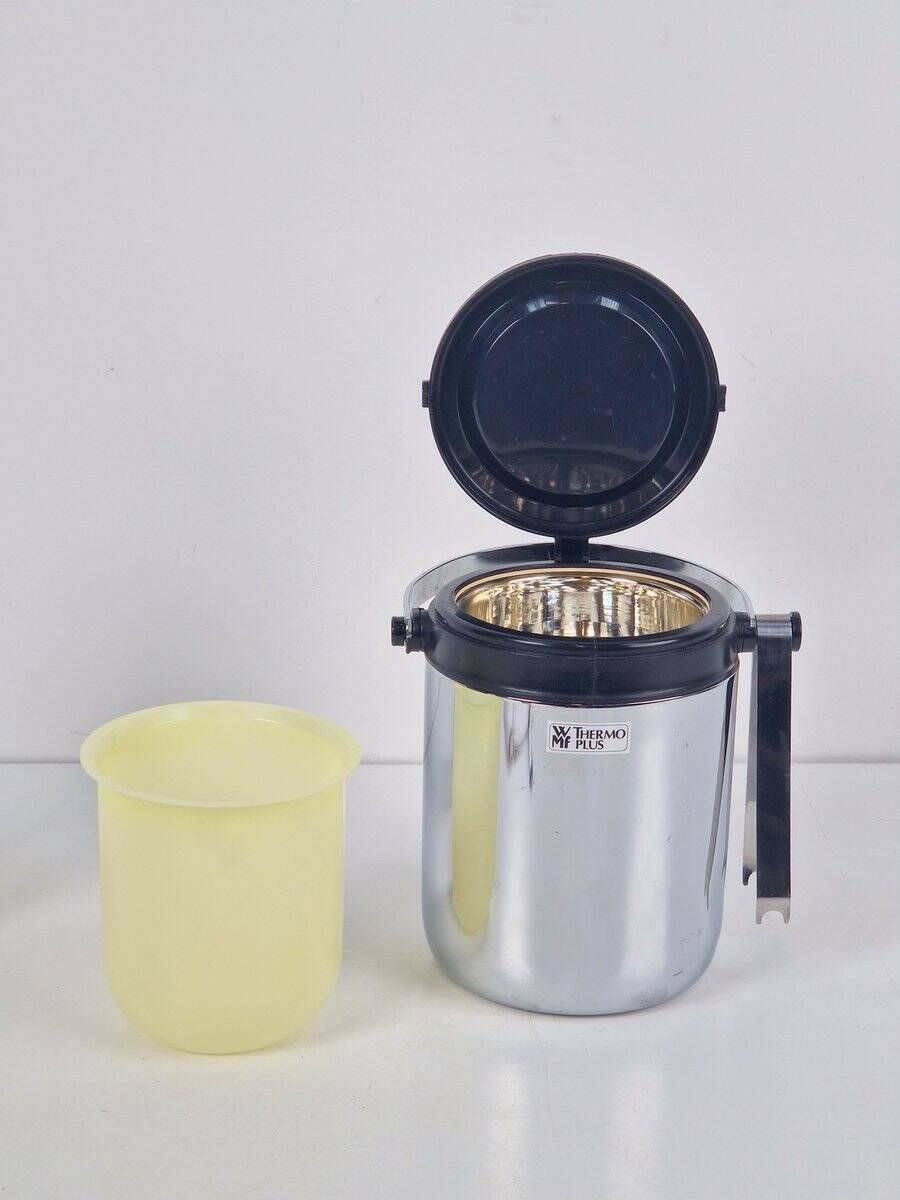 Cocktail Shaker and Ice Cooler from WMF, 1970s, Set of 2