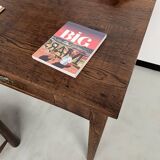 Large writing table from the 1940s in solid oak
