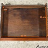 Small Mahogany Living Room Table, Louis XVI Period – Late 18th Century