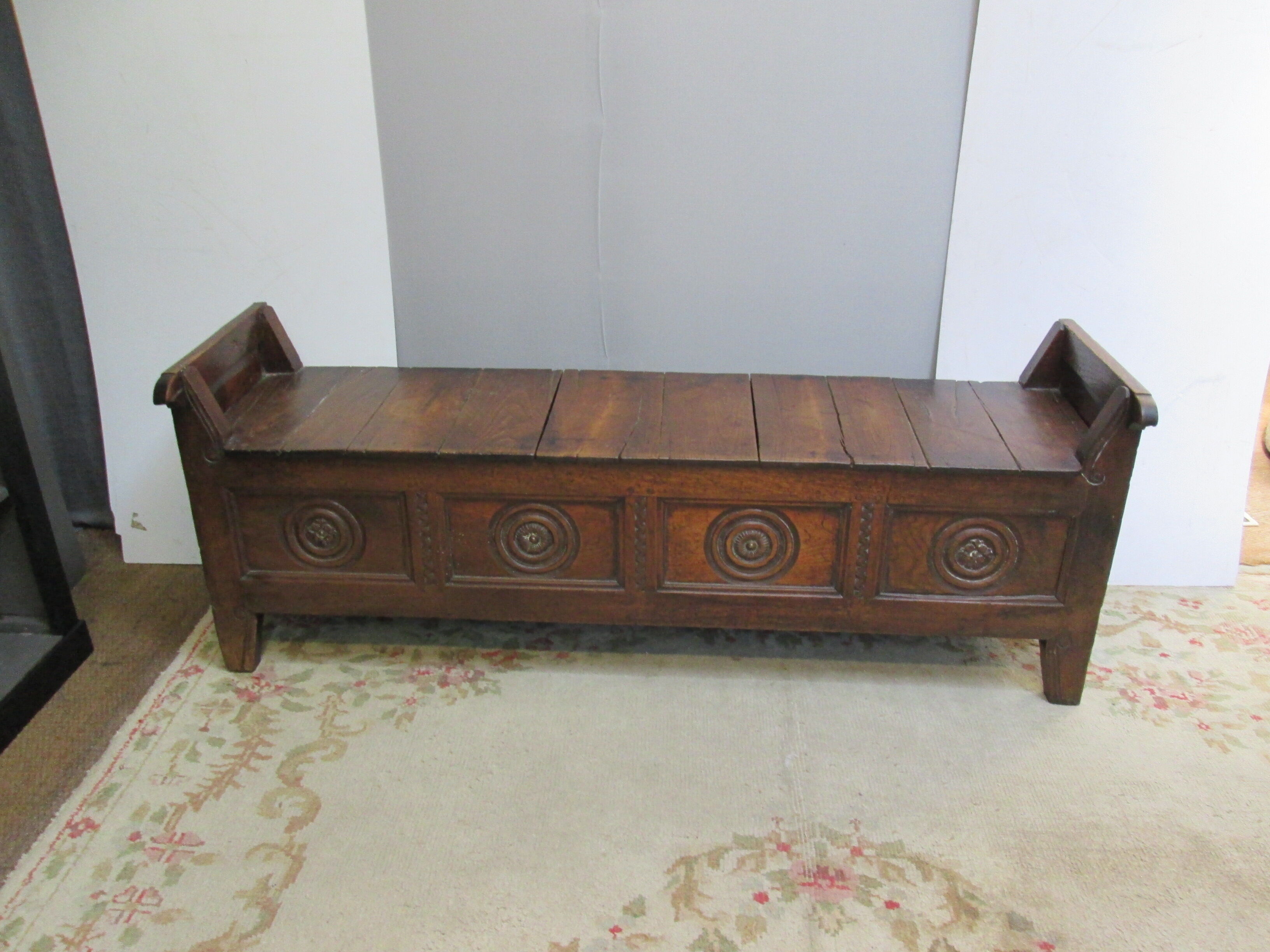 Chest in chestnut tree