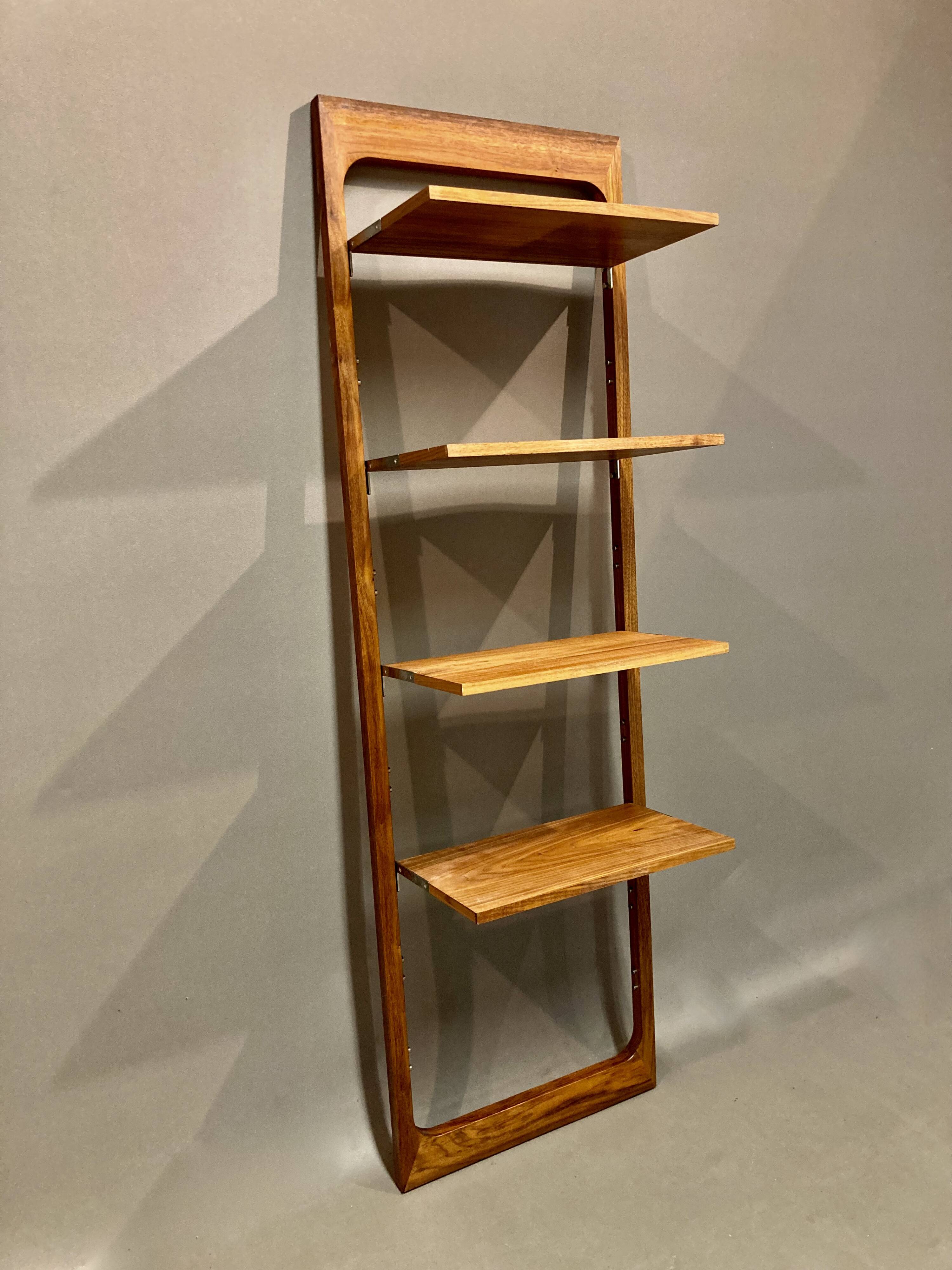 Suite de 3 étagères modulables design scandinave 1960