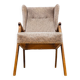 Vintage 1960s wingback chair