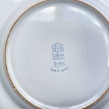 Vintage round dish from Gien Motton, made in France, 1980s, animal decor