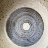 Earthenware pan signed la roue vallauris