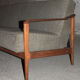 Scandinavian teak sofa bed from the 60s