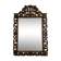 Large mirror with an openwork pediment in carved wood – Late 19th century