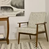 Henryk Lis 300-190 armchair year 70 loop fabric Ref: Balisto