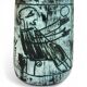 Jacques BLIN, lamp base with stylised figurative decoration