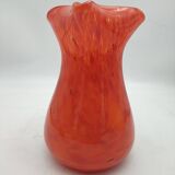 Vase en verre soufflé.