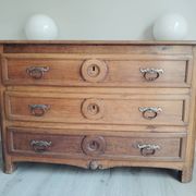Commode XVIII façade half-moon