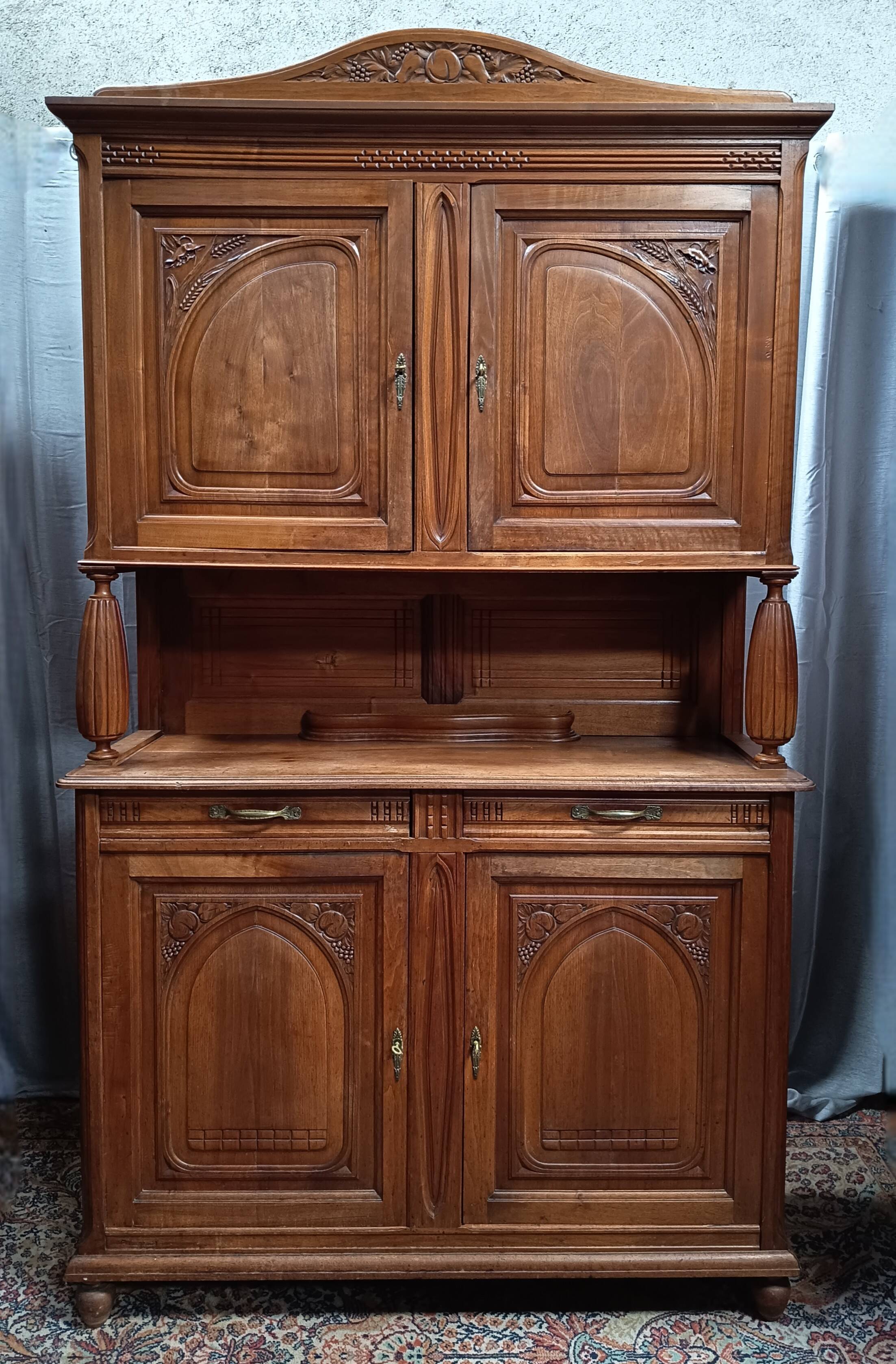 Art Deco walnut sideboard