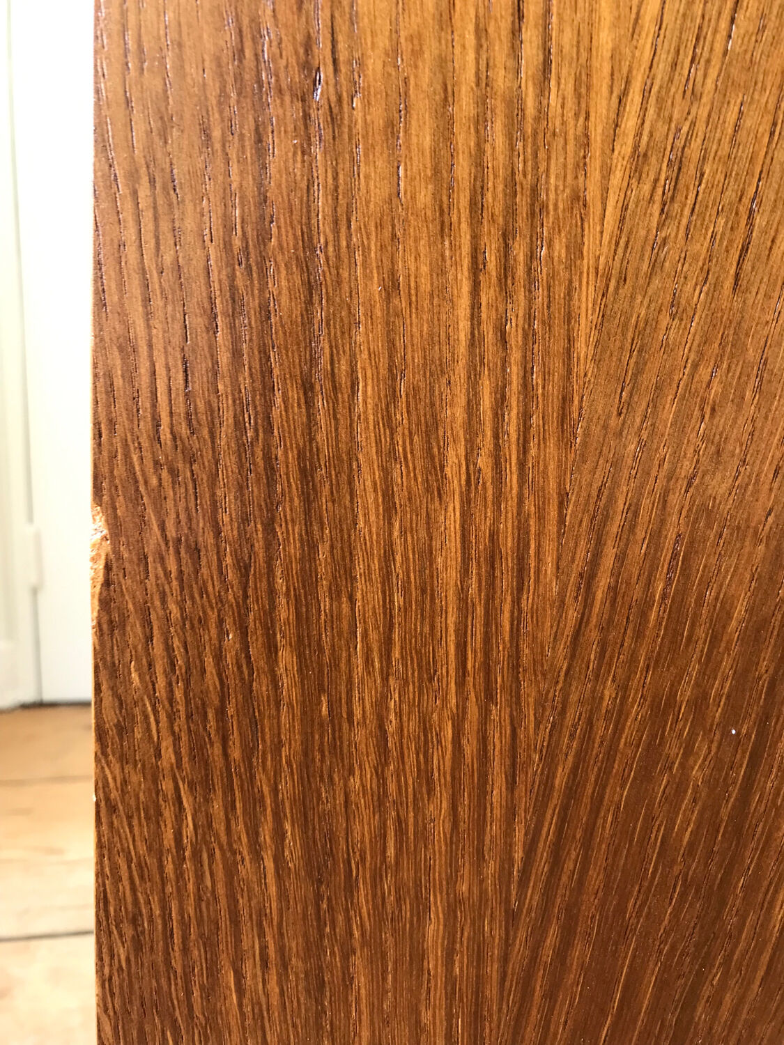 Vintage chest of drawers revisited in Setting Plaster from Farrow & Ball