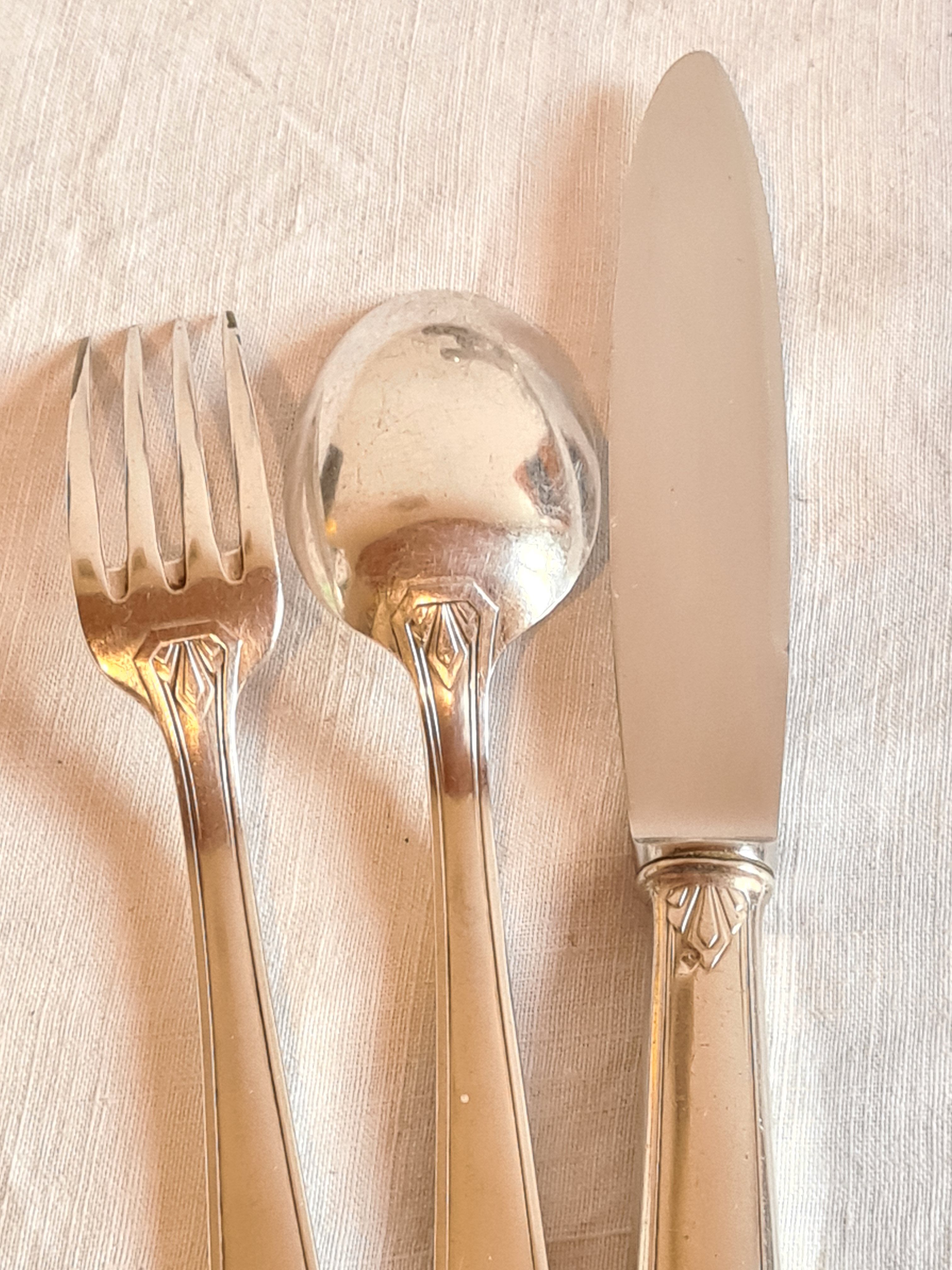 Silver cutlery