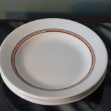 5 assiettes Saint Amand