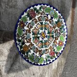 Plat Talavera - Céramique Mexicaine Vintage - Diamètre 29 cm