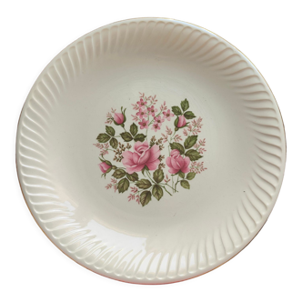 Flat round dish Gien Aloha