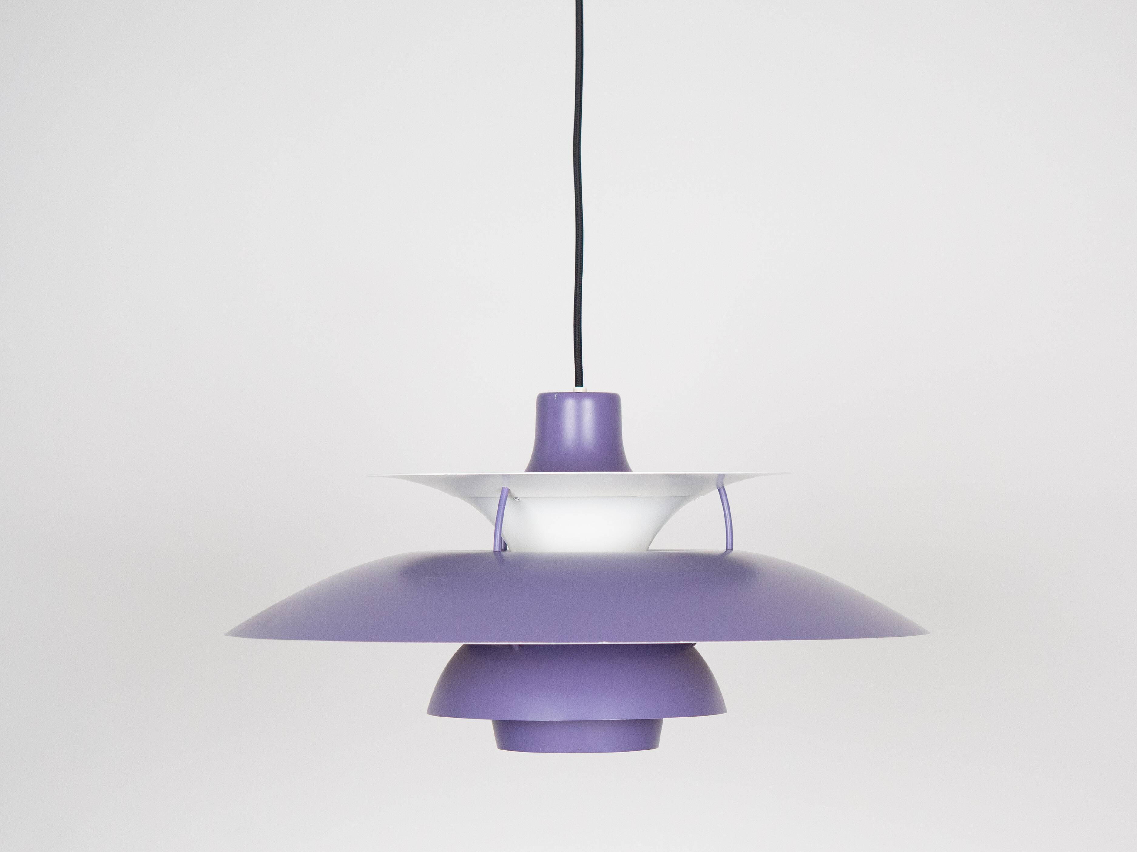 Danish vintage pendant lamp PH 5 by Poul Henningsen, Louis Poulsen, 1958